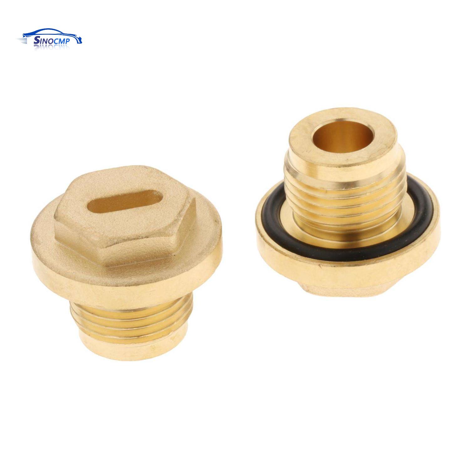 2個入り ディファレンシャルフィラープラグキット 自動車部品 - Drain Filler Kit のレビューと価格