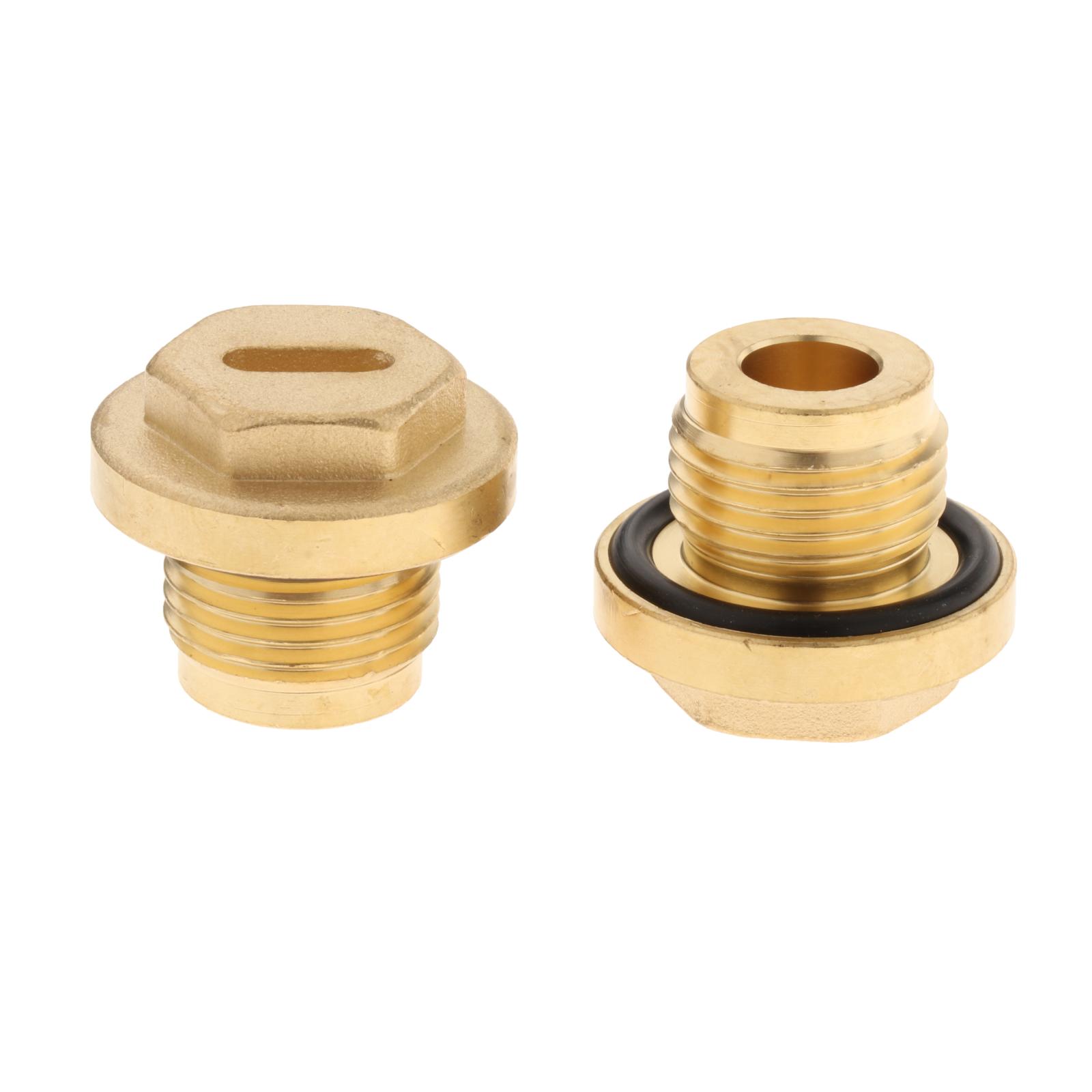2個diffフィラープラグキット自動車部品カーアクセサリーア - Drain Filler Kit のレビューと価格