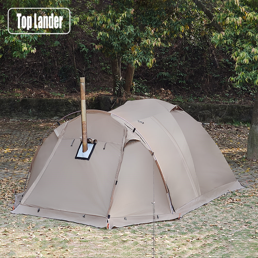 防火ホットテント 2人用防水拡張ドームテント、ストーブジャッ - Grow Tent 4X4 のレビューと価格
