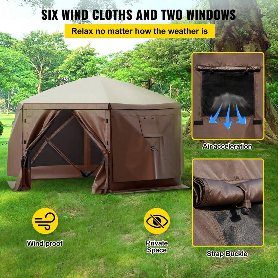 ガゼボスクリーンテント、ポップアップガゼボテント、ポップアッ - Grow Tent 4X4 のレビューと価格