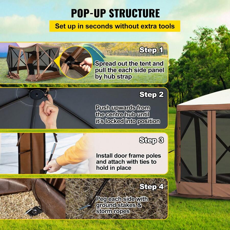 ガゼボスクリーンテント、ポップアップガゼボテント、ポップアッ - Grow Tent 4X4 のレビューと価格