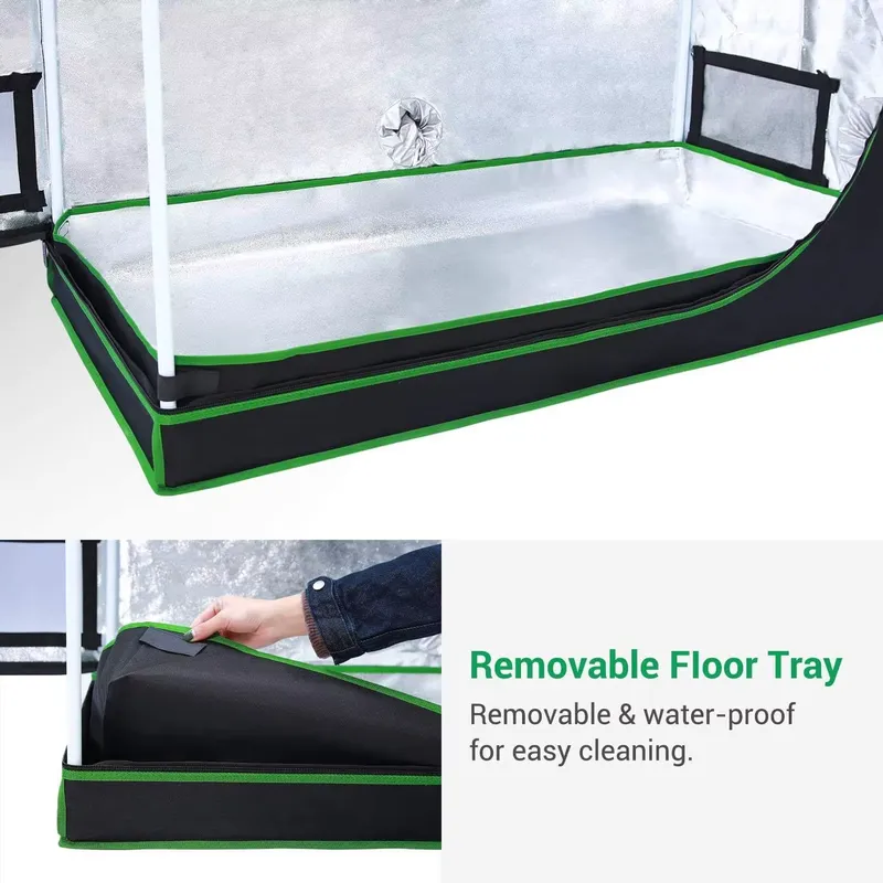 新型トレンド グロウテント 4x4 室内栽培用 ガーデン植物 - Grow Tent 4X4 のレビューと価格