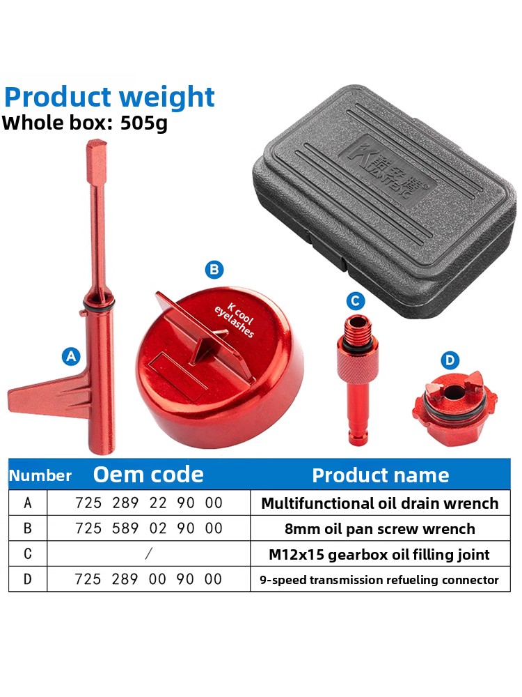 トランスミッションオイルフィラーは、耐久性のある金属棒を置き - Drain Filler Kit のレビューと価格